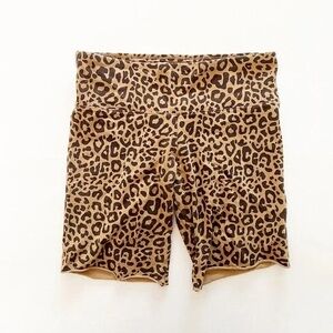 Aritzia TNA cheetah biker short